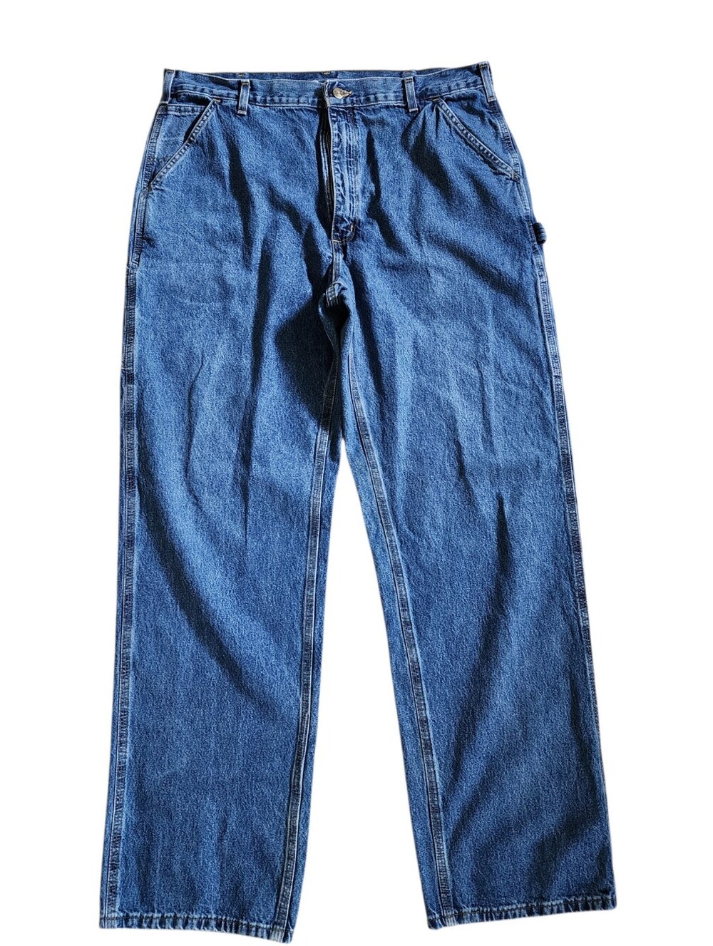 Carhartt B13 DPS Carpenter Jeans Mens 38x34 Blue Denim Dungaree Relaxed